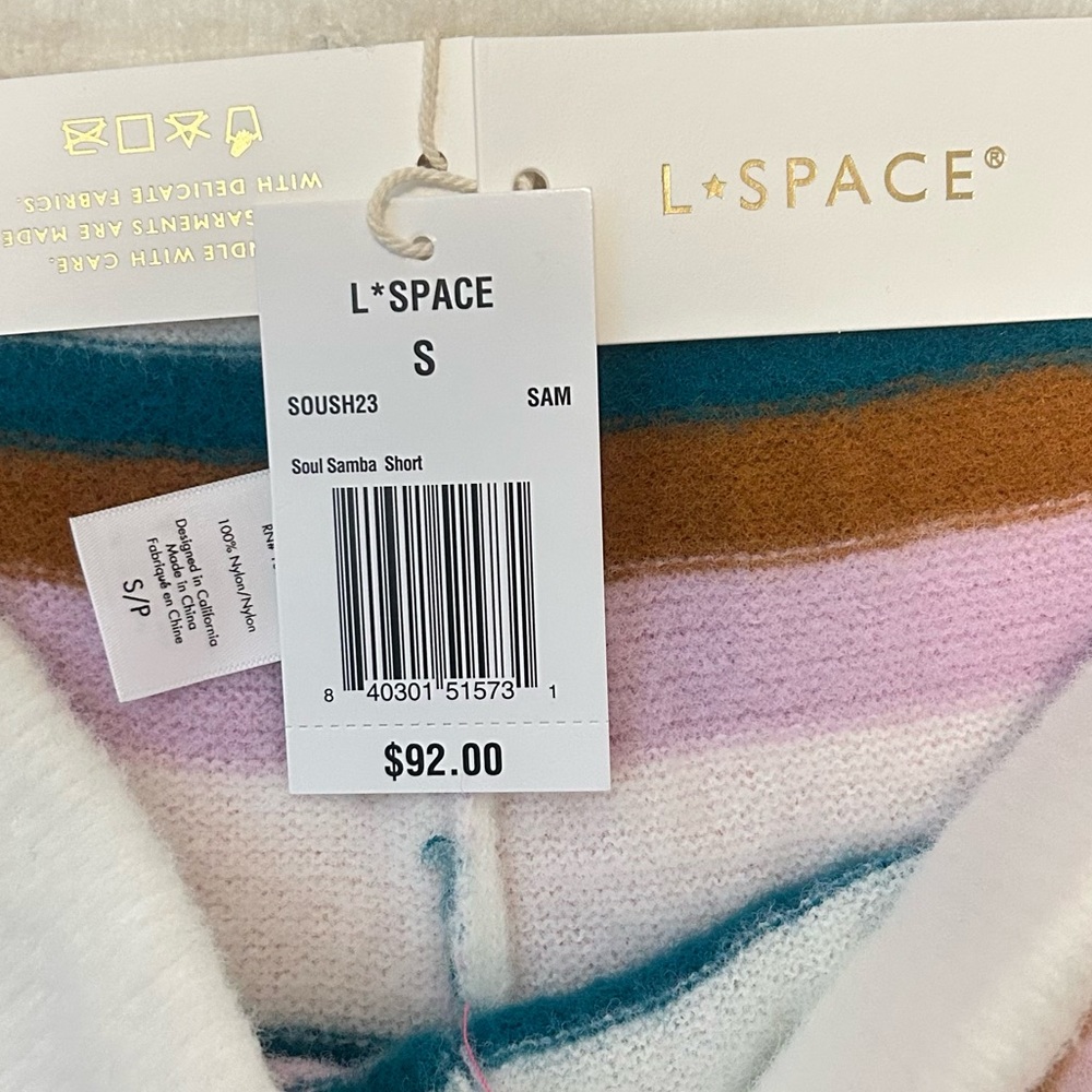 L*Space Soft Striped Soul Samba Short - Picture 4 of 5